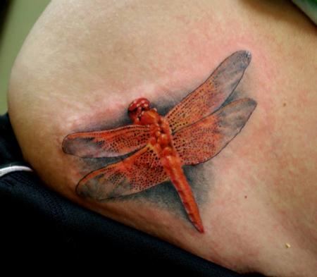 Tattoos - Dragonfly  - 77395